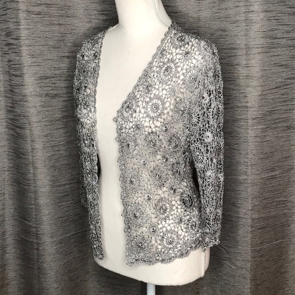 CARMEN MARC VALVO MEDIUM SILVER GRAY COVERUP - Picture 3 of 9